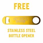 Chechil Smoked &Amp; Salty Braided String-Cheese Box (20 Pack) 8 Chechil Stainless Steel Bottle Opener