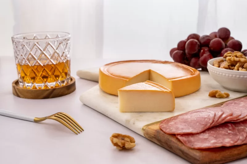 Chechil Smoked Suluguni Table Cheese – the ultimate table cheese with a bold, smoky flavor.