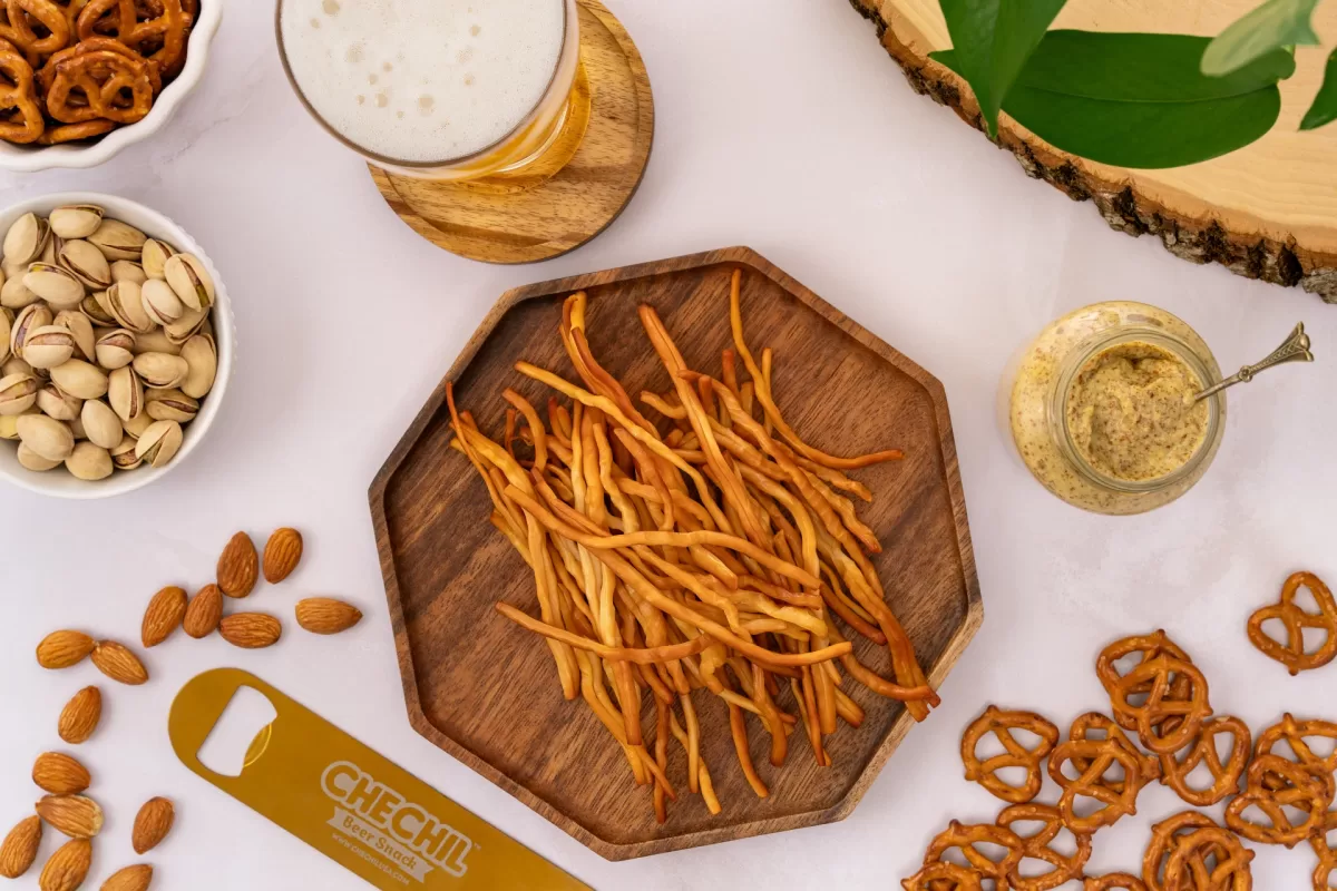 Chechil Cheese Jerky Sticks – The Ultimate Beer And Cheese Pairing In A Bold, Smoky Snack Stick.