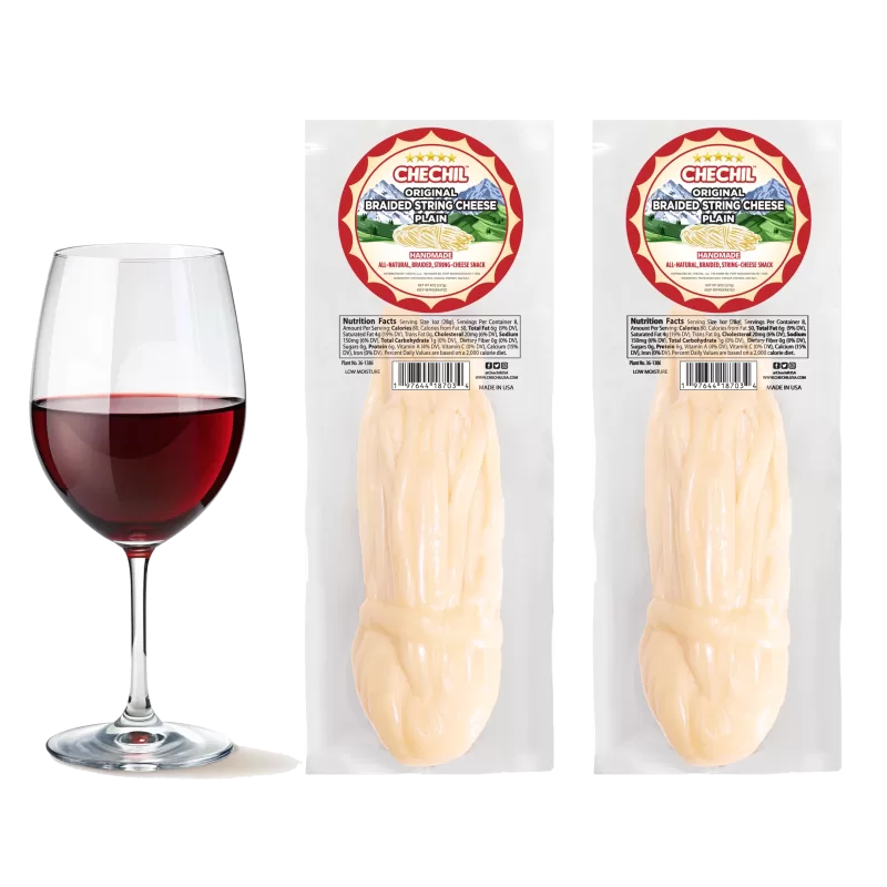 Chechil Plain Braided String-cheese Wine Snack 2 Pack Main Product Photo