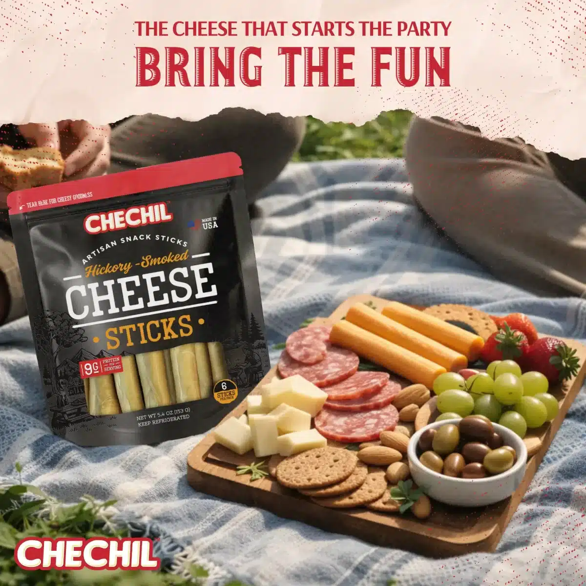 Chechil Smoked Cheese Sticks Chechil Cheese | Beer Snacks & Charcuterie ...
