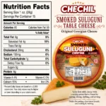 Chechil Smoked Suluguni 8 Chechil-Smoked-Suluguni-Table-Cheese-Nutrition-Facts