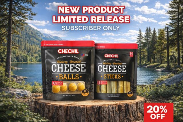 New Product Alert 🔥

We’re Releasing A Limited Batch Of Our Newest Chechil Products Before The Final Version Officially Launches.

For A Limited Time, Take 20% Off With Code First20.

Mix And Match Sticks + Balls - Just Leave A Note At Checkout.

Limited Quantity For Available For Subscribers And Followers Only.

#Chechil #Beerandcheese #Cheeseandbeer #Beersnack #Beerpairing #Craftbeerlife #Craftbeerlove #Beerlover #Beerme #Beertime #Brewsandbites